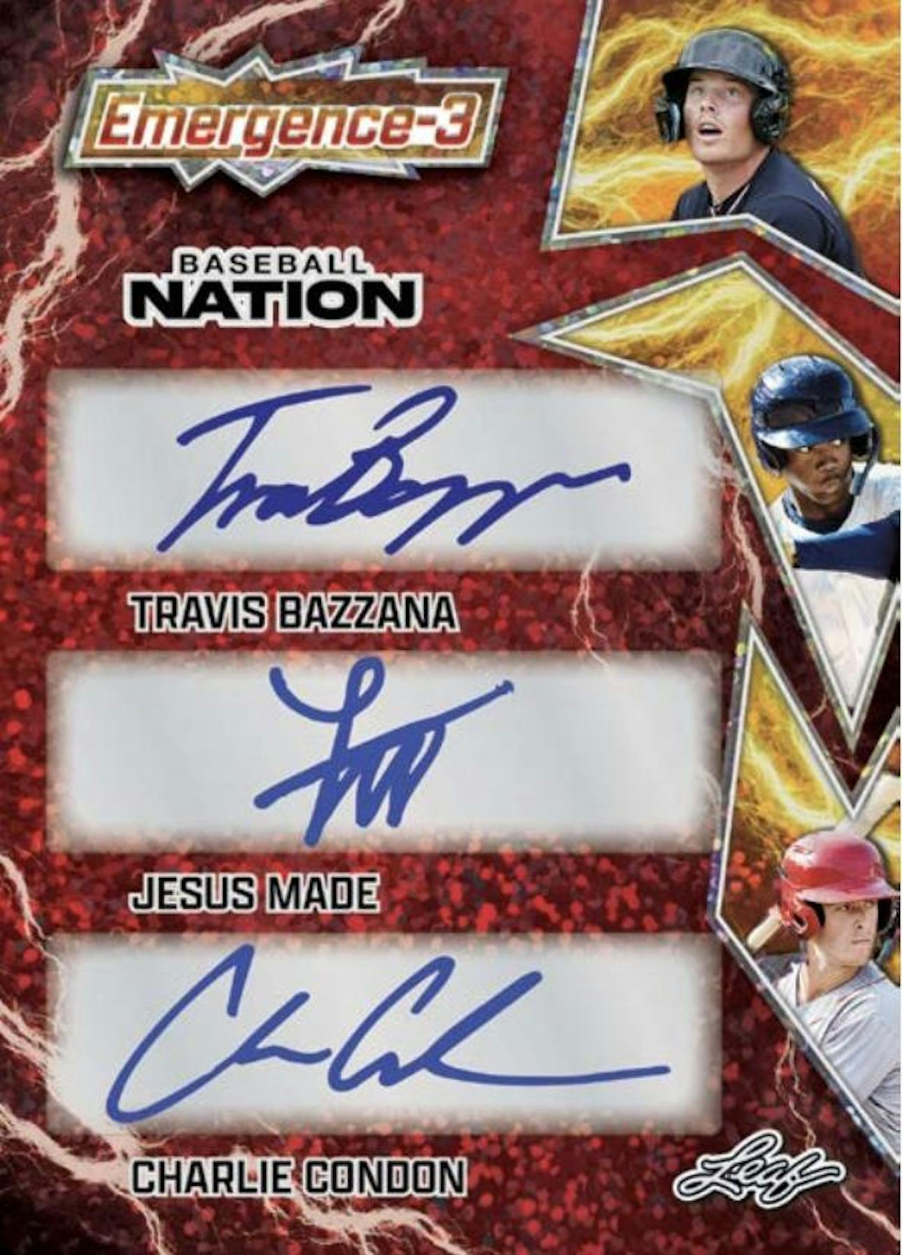 2025 Leaf Baseball Nation Hobby Box (6 Autos) - MLB Hobby Box