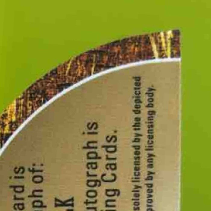 2025 Leaf Eclectic Marshall Faulk Honor Guard Auto Prismatic Orange 1/1 - Sports Cards