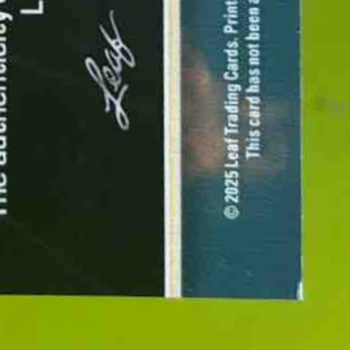 2025 Leaf Football Nation DJ Lagway A New Dawn Auto 1/1 #NA-DJL - Sports Cards