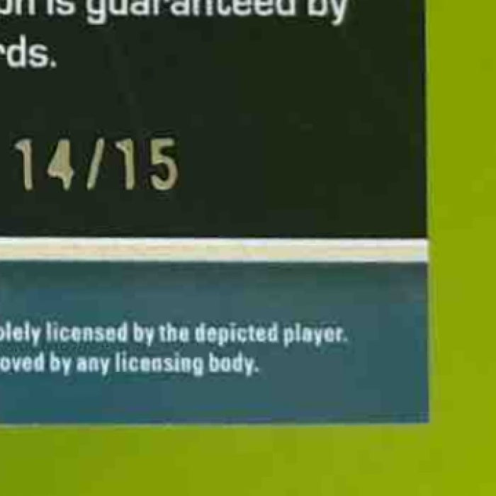 2025 Leaf Football Nation Kyron Drones A New Dawn Auto Prismatic Silver /15 - Sports Cards