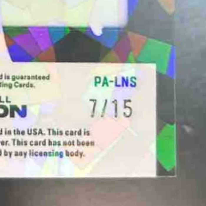 2025 Leaf Football Nation LaNorris Sellers Pure Talent Auto /15 #PA-LNS - Sports Cards