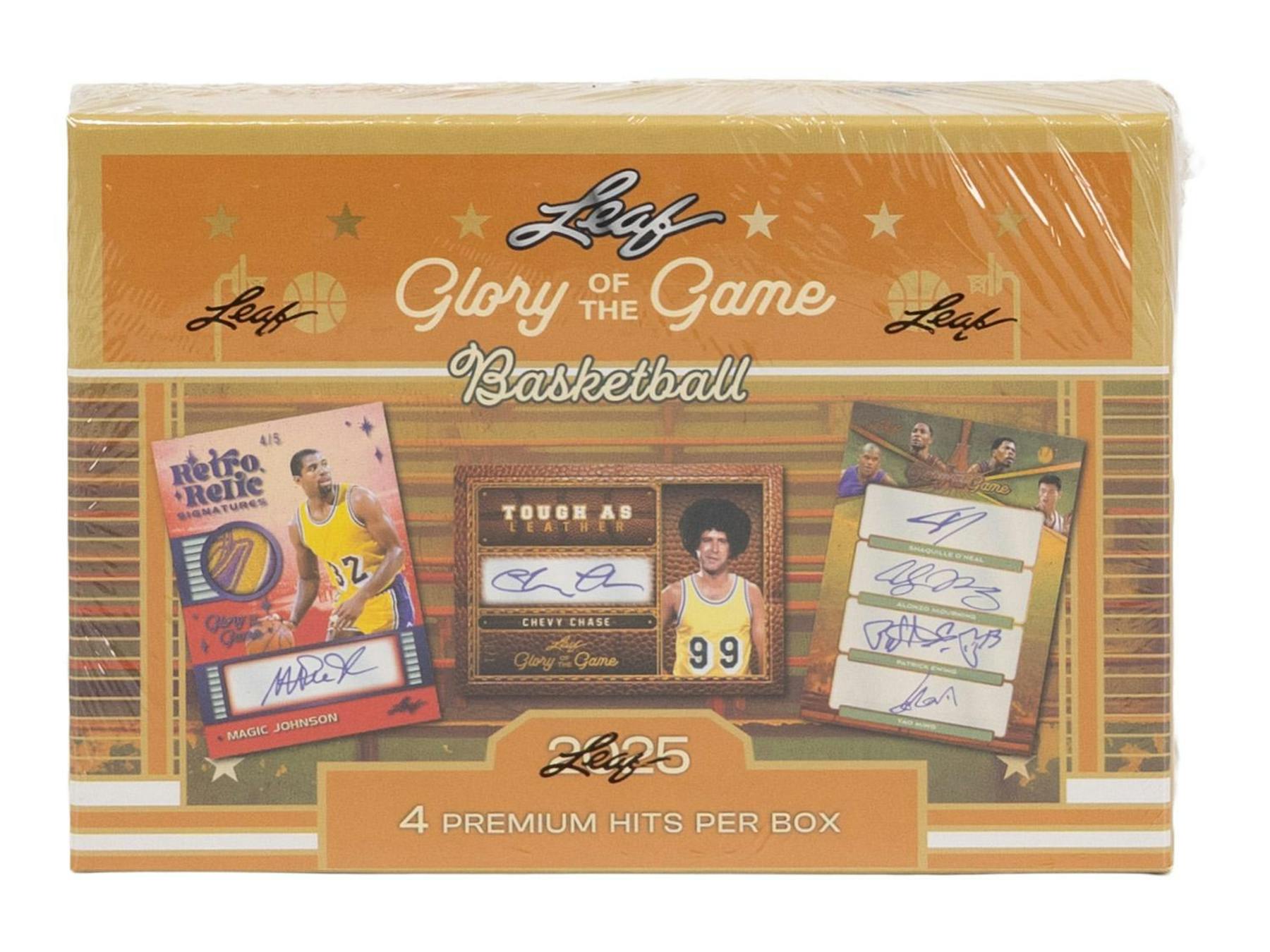 2025 Leaf Glory of the Game Basketball Hobby Box (4 Premium Hits) - Hobby Box