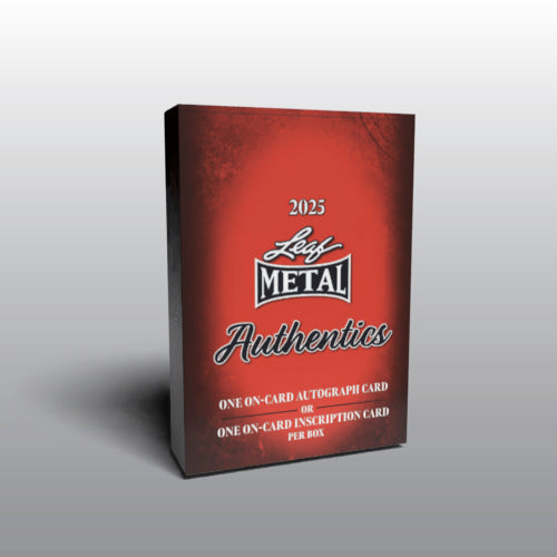 2025 Leaf Metal Authnetics Multisport Celebriteis Hobby Box Hobby Box