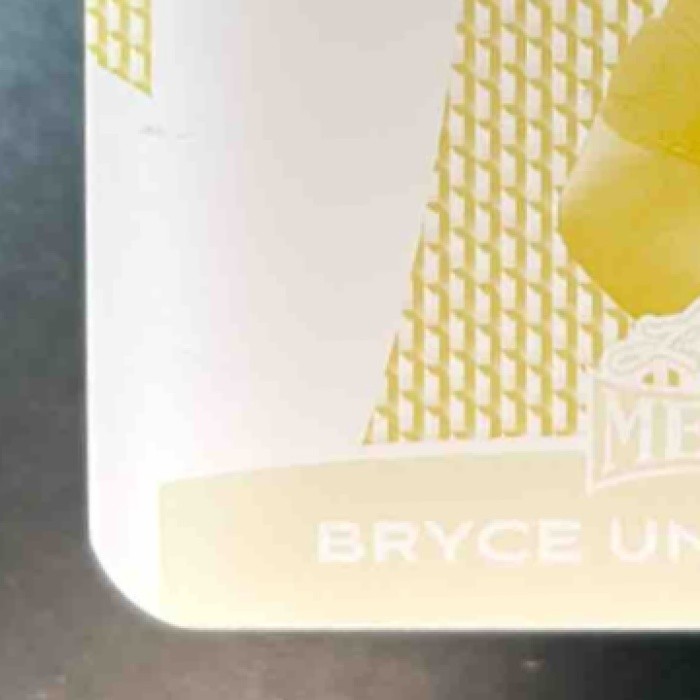2025 Leaf Metal Bryce Underwood #22 Printing Plate 1/1 Yellow - Sports Cards