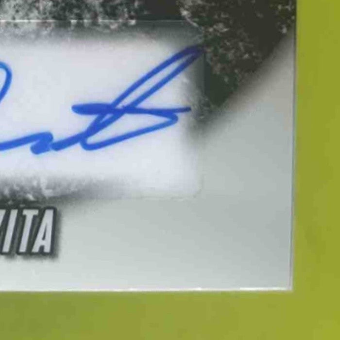 2025 Leaf Metal Caleb Lomavita Diamond in the Rough Auto Silver /49 - Sports Cards