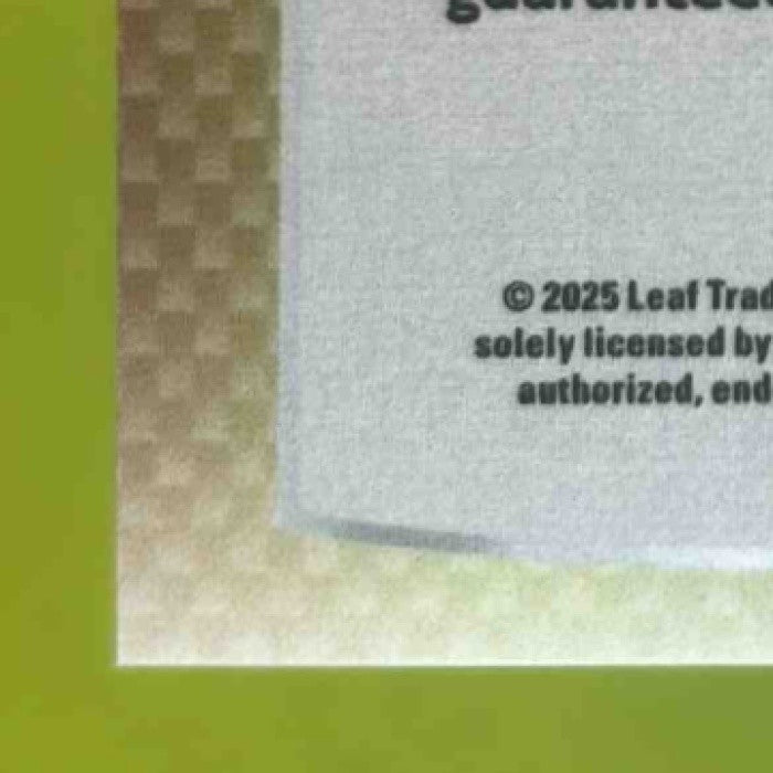 2025 Leaf Metal Ethan Petry Auto Prismatic Blue /25 #BA-EP1 - Sports Cards