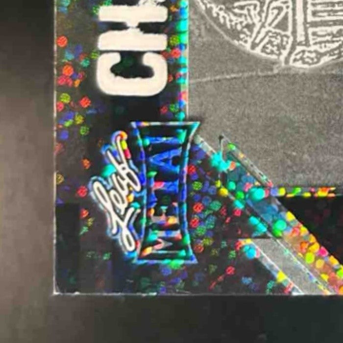 2025 Leaf Metal Jalen Milroe Chalk it Up Sparkle Silver Auto /10 #CU-JM1 Auto - Sports Cards
