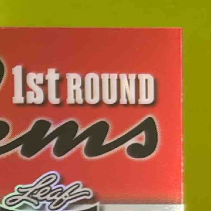 2025 Leaf Metal Kash Mayfield 1st Prospect Round Gems Auto Prismatic Red 11/15 - Sports Cards