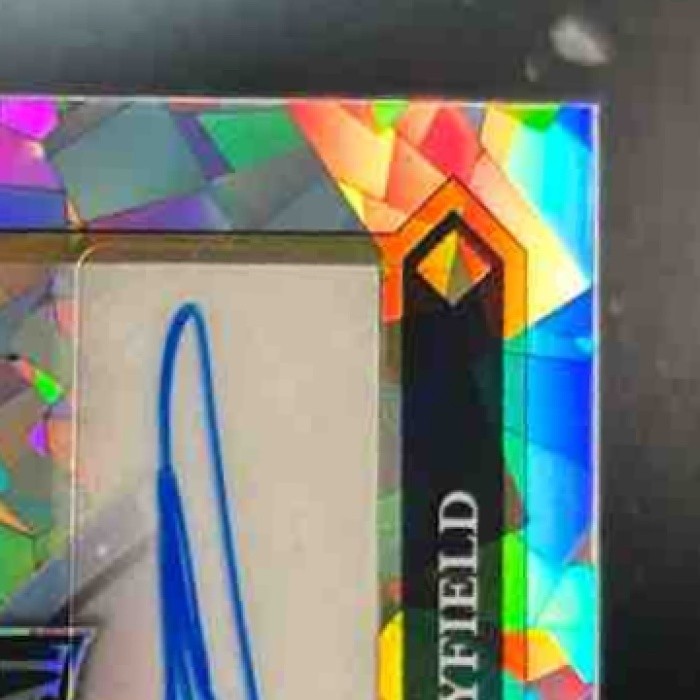 2025 Leaf Metal Kash Mayfield 92 LGR Crystal Silver Auto /25 #LGR-KM1 Auto - Sports Cards