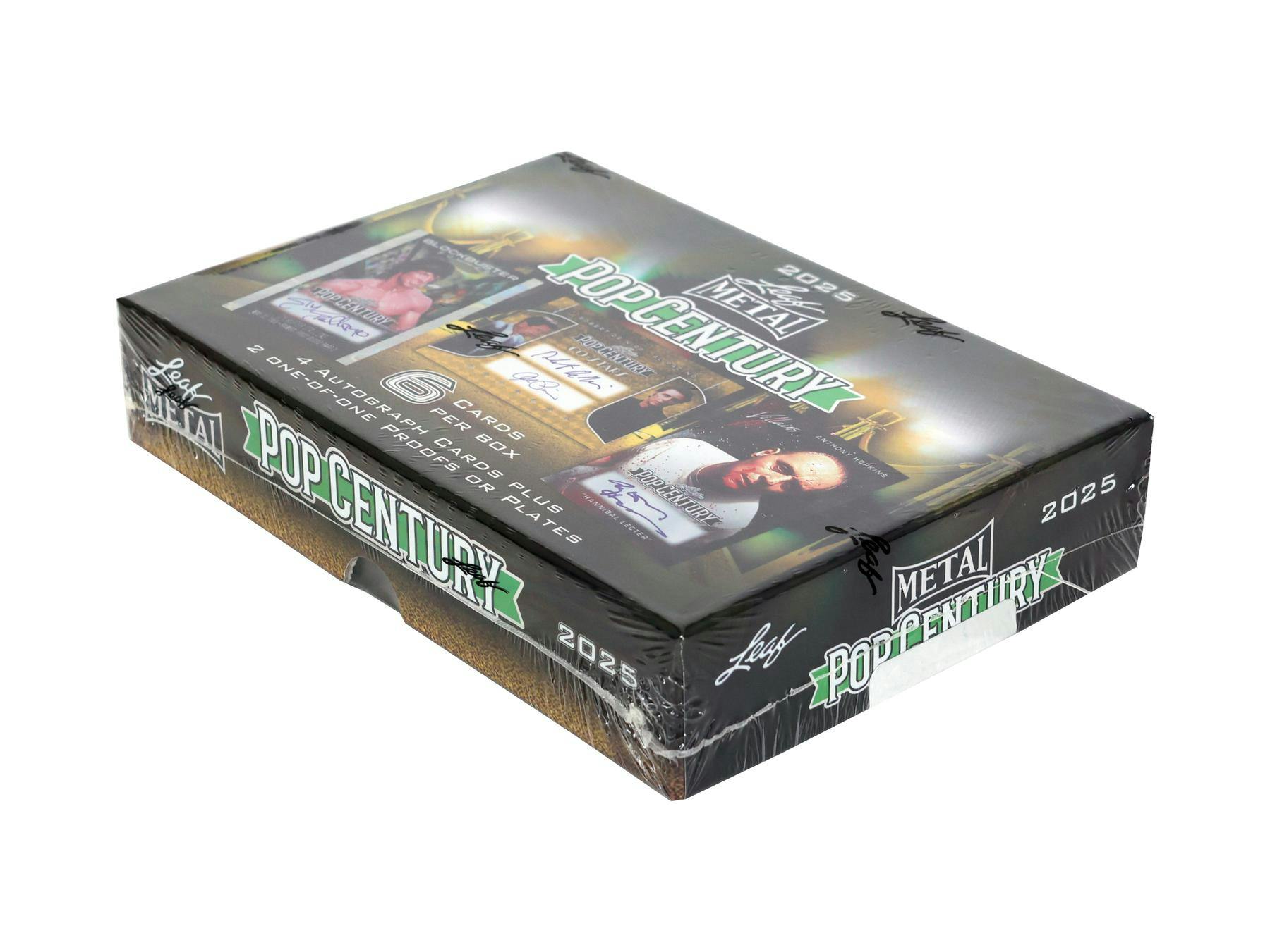 2025 Leaf Metal Pop Century Hobby Box (4 Autograph Cards) Celebrity Icons! Hobby Box