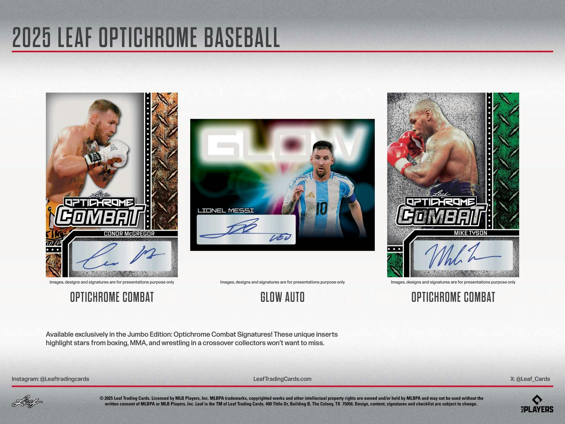 2025 Leaf Optichrome Baseball Hobby Box (6 Autos) - MLB Hobby Box