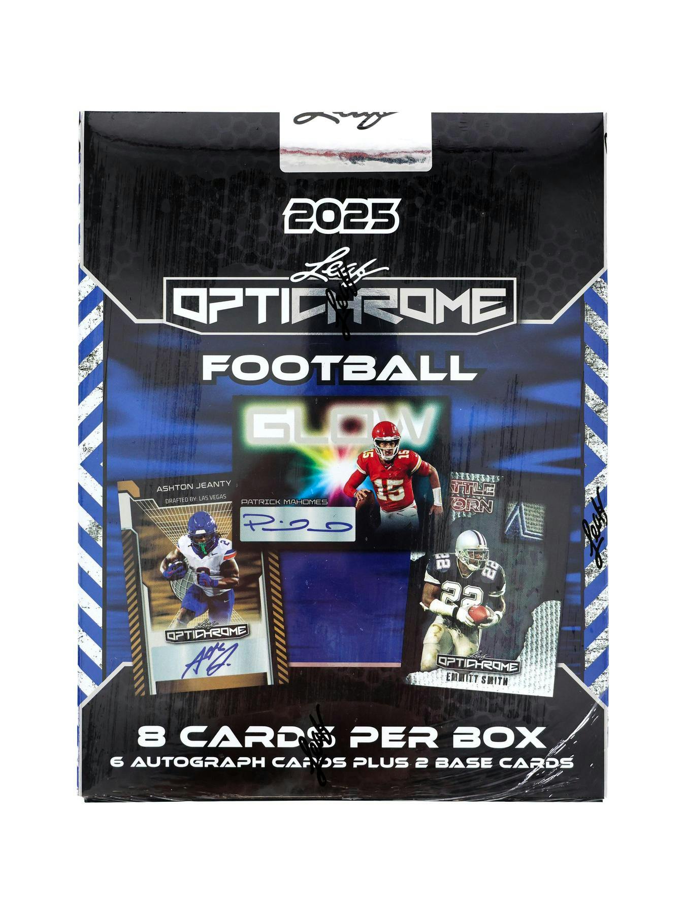 2025 Leaf Optichrome Football Hobby Box (6 Autographs) NFL Hobby Box