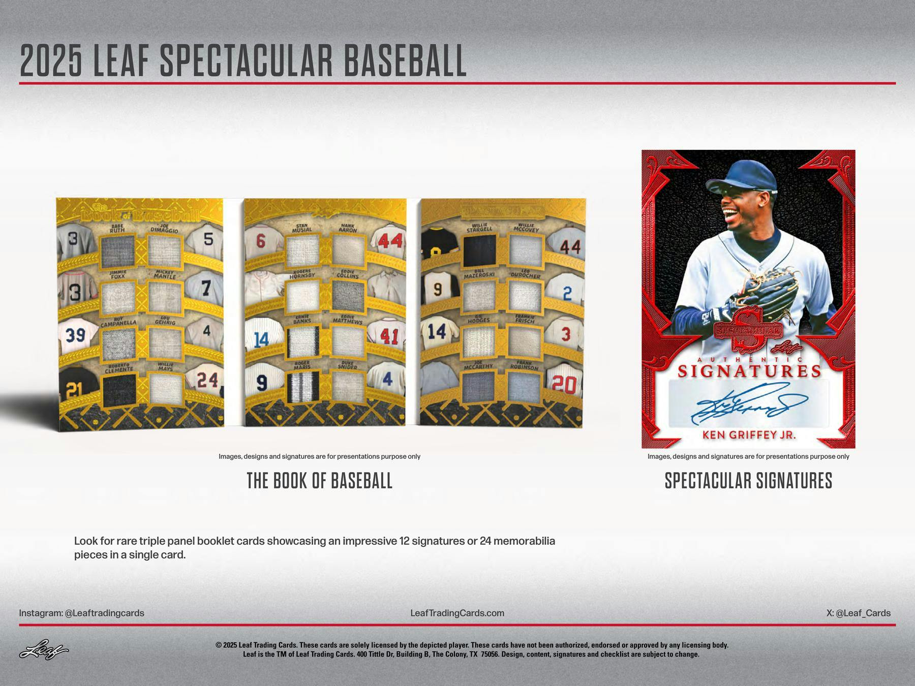 2025 Leaf Spectacular Baseball Hobby Box - Hobby Box