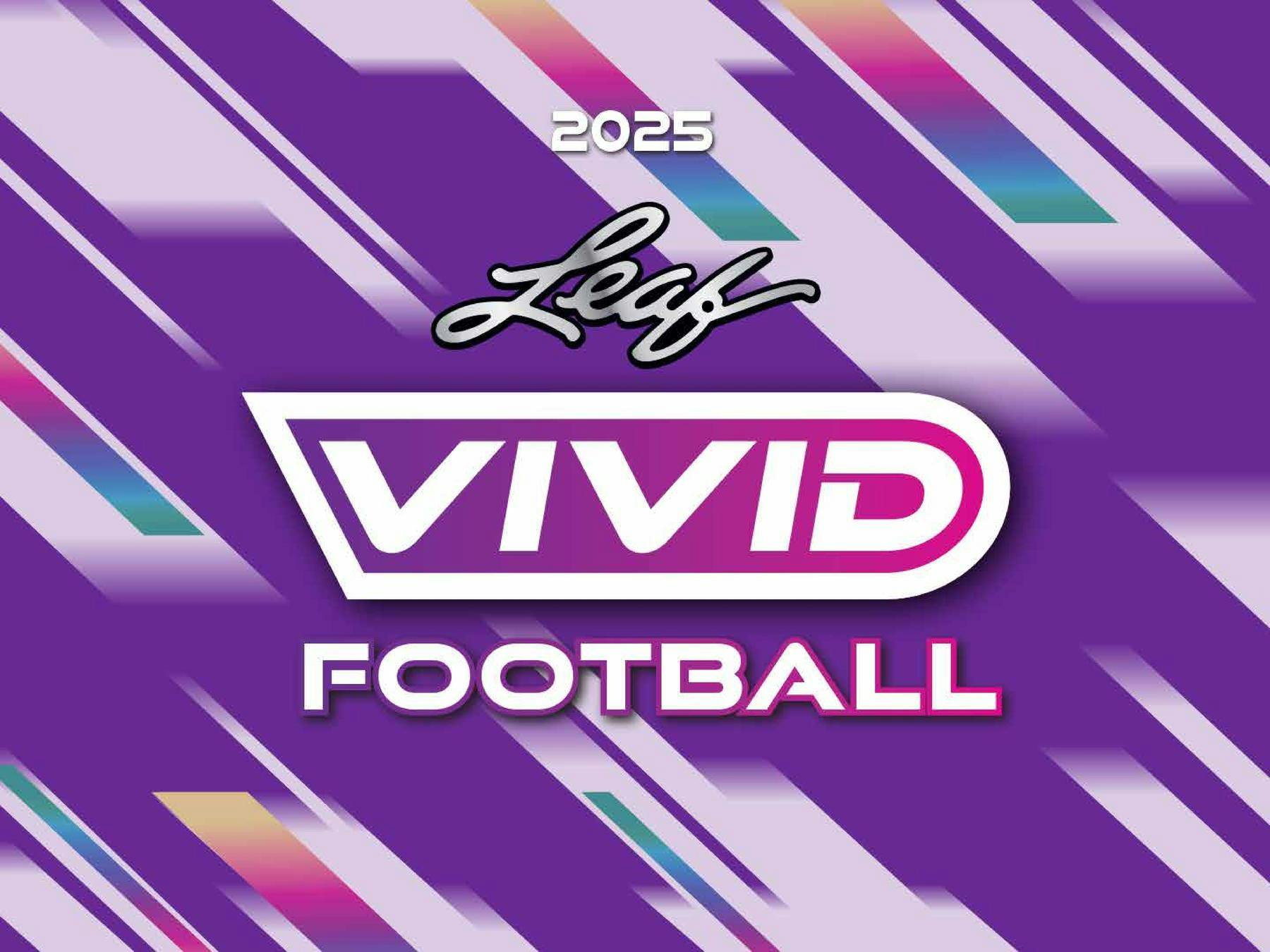 2025 Leaf Vivid Football Hobby Box (7 Autographs) Multi-Sport Bonus Autos? - NFL Hobby Box