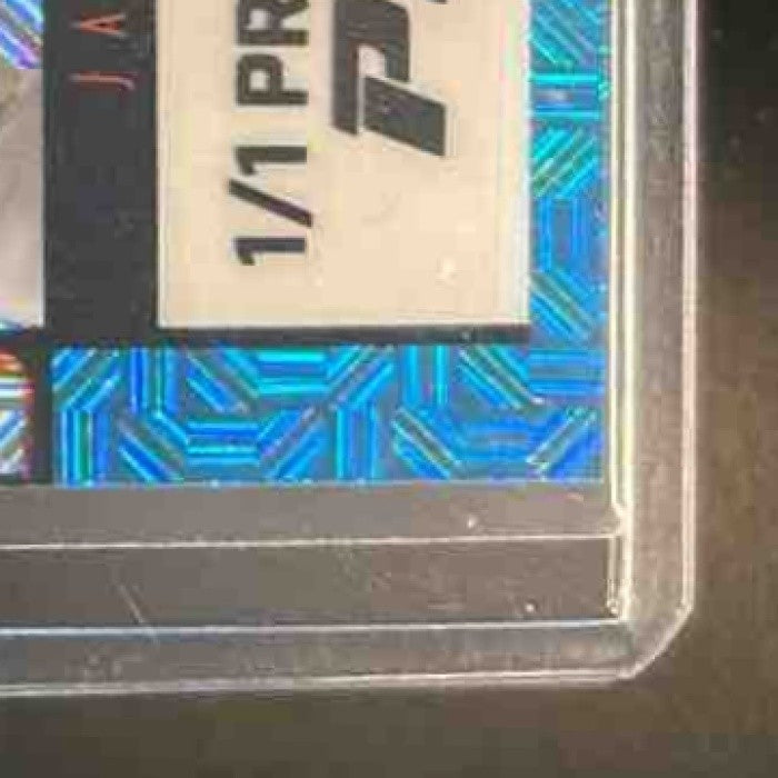 2025 Leaf Vivid Ja’Marr Chase In Glorious Technicolor Laser Yellow 1/1 - Sports Cards