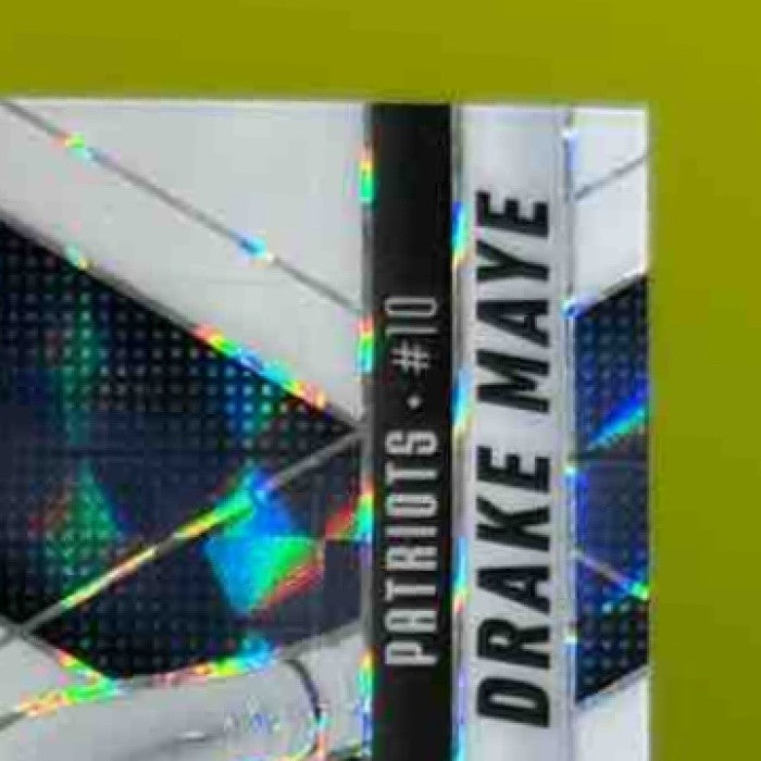 2025 Mosaic Drake Maye International Games White Prizm /25 #258 Patriots - Sports Cards
