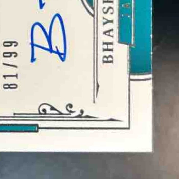 2025 National Treasures Bhayshul Tuten Triple Patch Auto /99 MEM RC Jaguars - Sports Cards