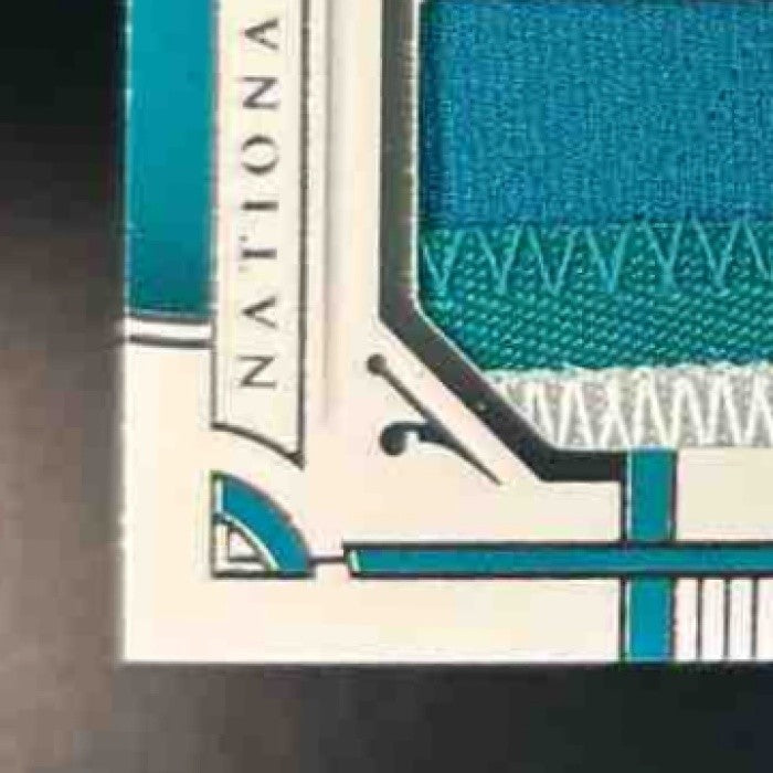 2025 National Treasures Bhayshul Tuten Triple Patch Auto /99 MEM RC Jaguars - Sports Cards