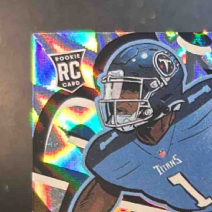 2025 Panini Absolute Cam Ward Kaboom - Horizontal #31 RC Tennessee Titans - Sports Cards