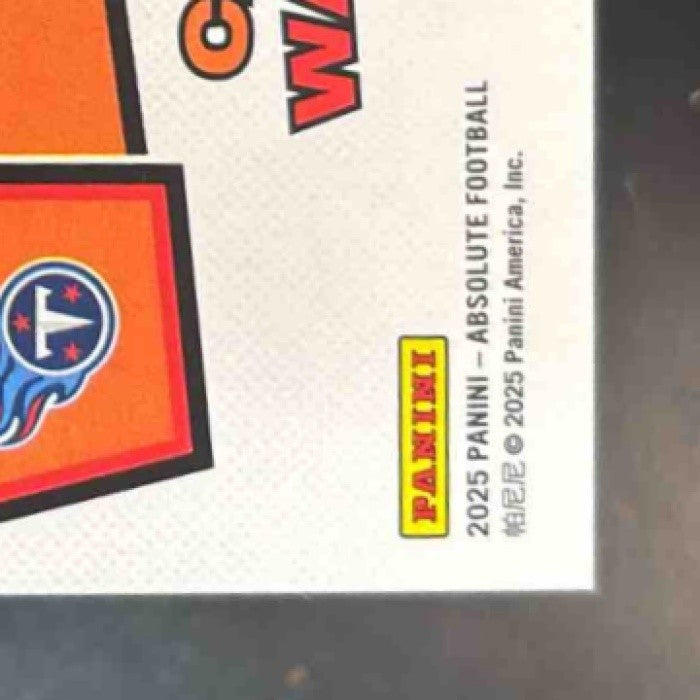 2025 Panini Absolute Cam Ward Kaboom - Horizontal #31 RC Tennessee Titans - Sports Cards
