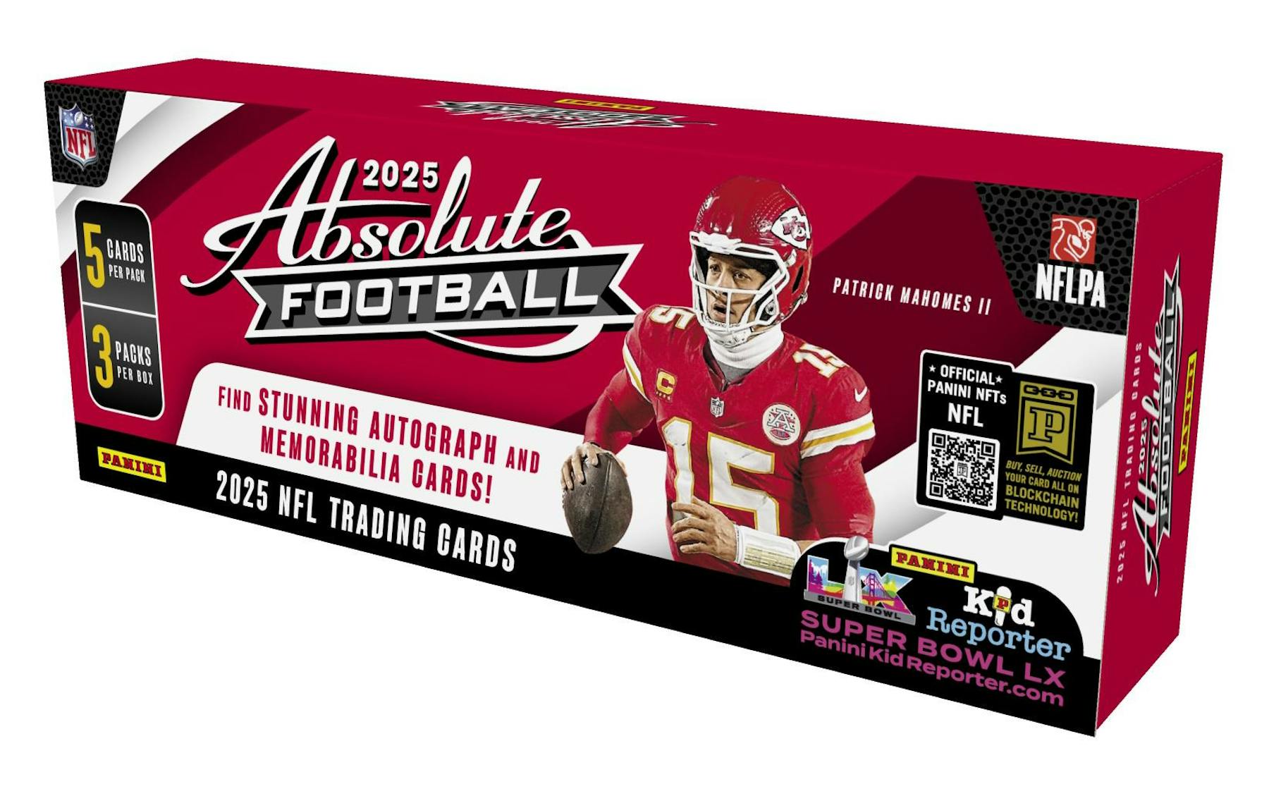 2025 Panini Absolute Football Hobby Box - NFL Hobby Box
