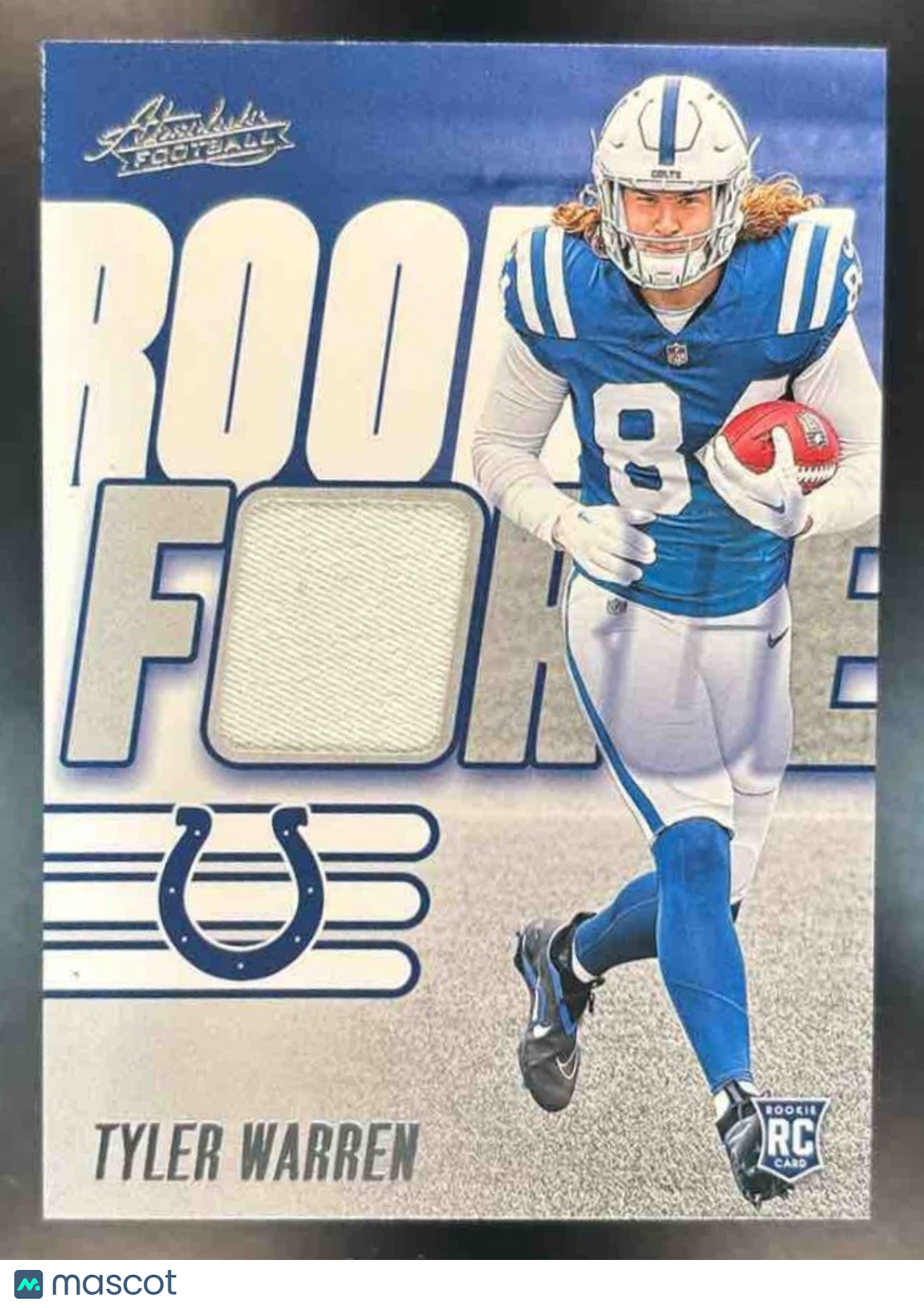 2025 Panini Absolute Tyler Warren Rookie Force MEM RC Indianapolis Colts - Sports Cards