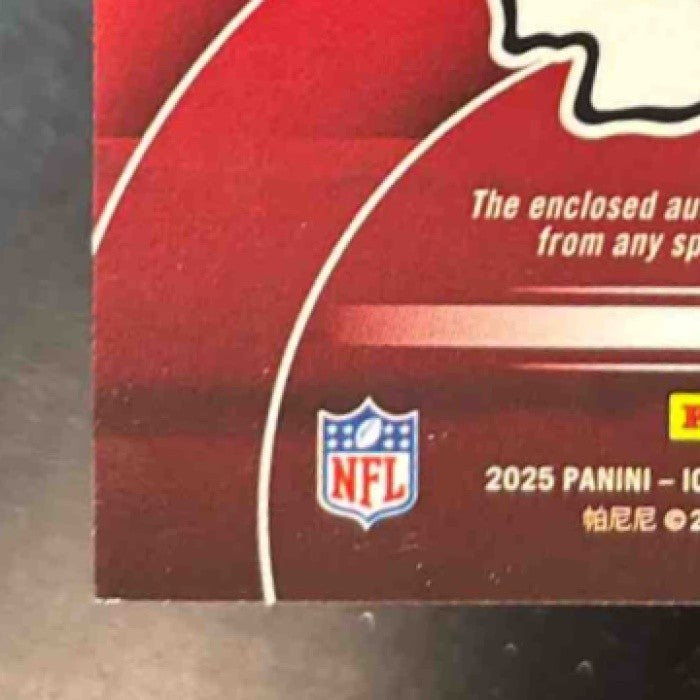 2025 Panini Authentically Mahomes Patrick II Game Gear MEM Kansas City Chiefs - Sports Cards