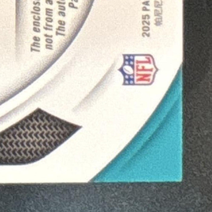 2025 Panini Certified Jaylen Wright Pro Materials Auto Green /15 Auto Dolphins - Sports Cards