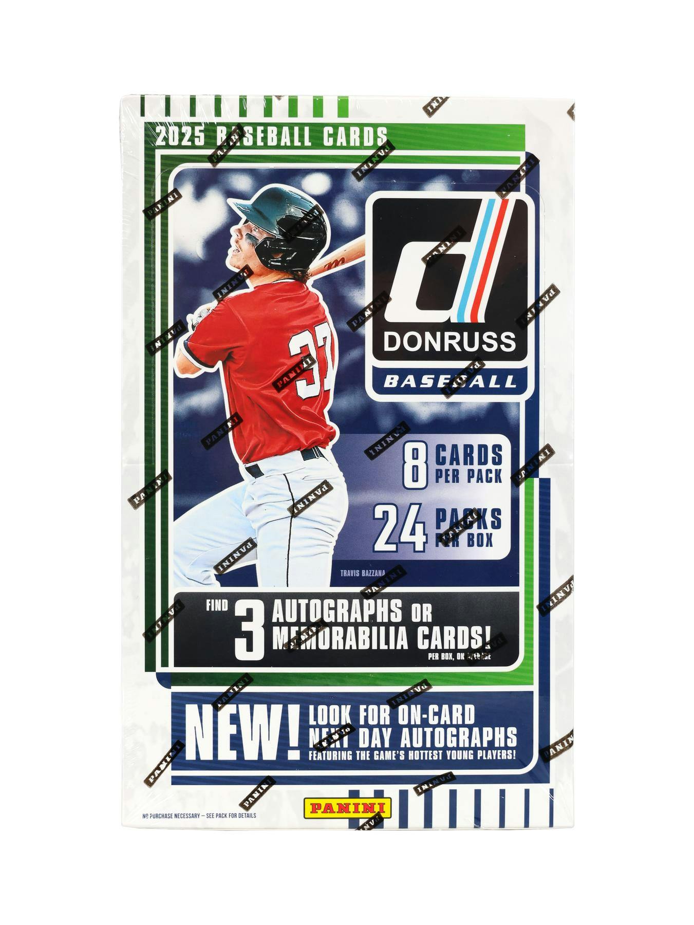 2025 Panini Donruss Baseball Hobby Box (3 Auto / Mem) - Collectible Trading Cards
