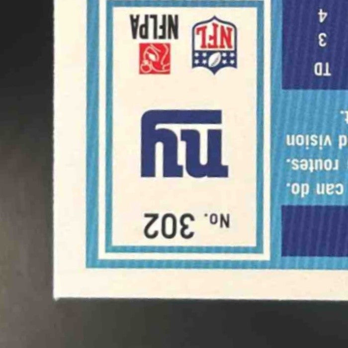 2025 Panini Donruss Cam Skattebo Rated Rookie #302 RC New York Giants - Sports Cards
