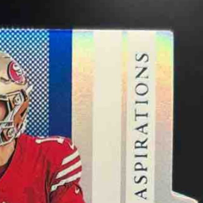 2025 Panini Donruss Elite Brock Purdy 2007 Aspirations Die-Cut Blue /99 #11 - Sports Cards