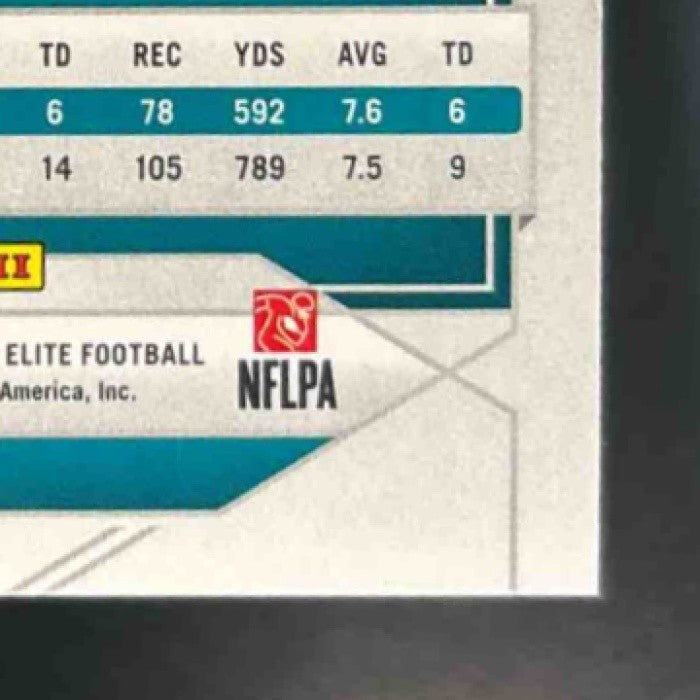 2025 Panini Donruss Elite De’Von Achane Orange /849 #44 Miami Dolphins - Sports Cards