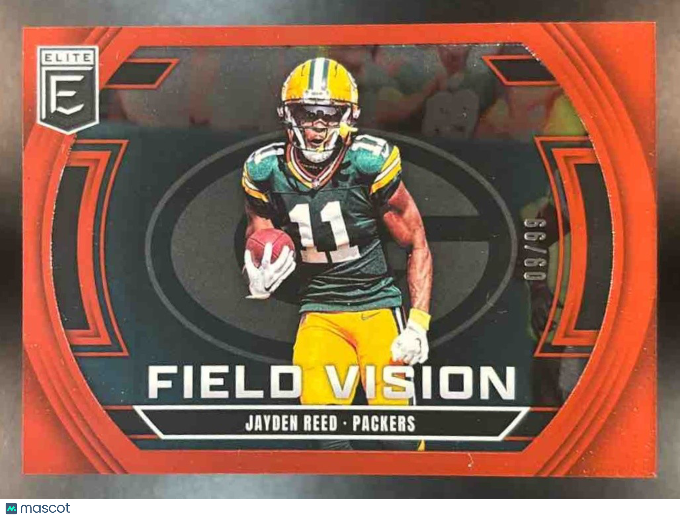 2025 Panini Donruss Elite Jayden Reed Field Vision Red /99 #10 Green Bay Packers - Sports Cards