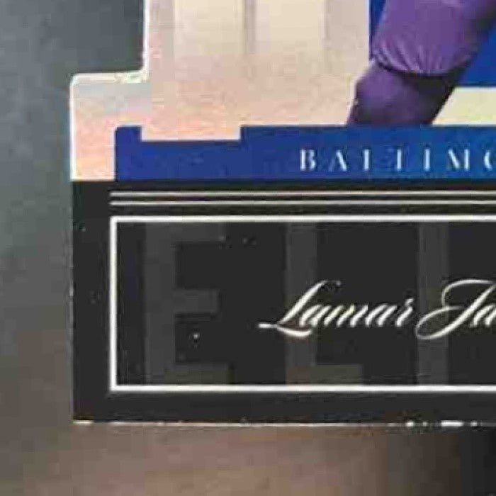 2025 Panini Donruss Elite Lamar Jackson 2007 Aspirations Die-Cut Blue /99 #25 - Sports Cards