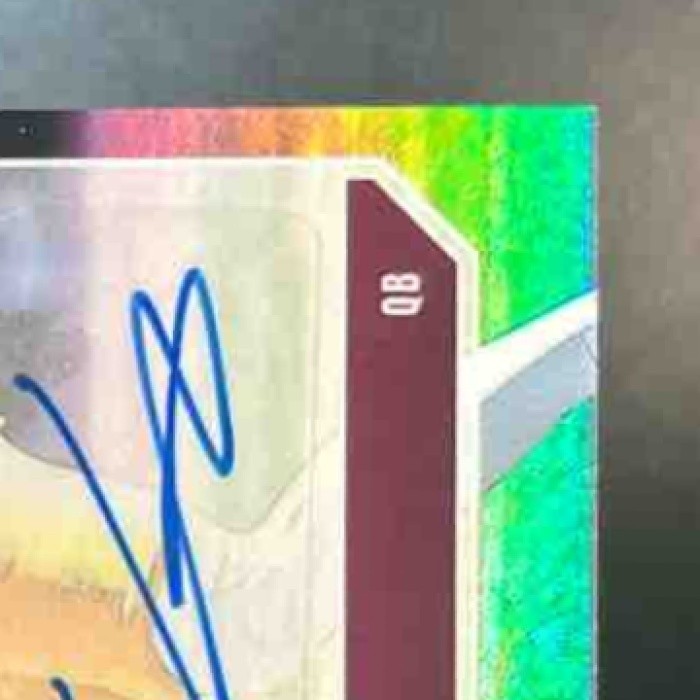 2025 Panini Donruss Elite Sam Leavitt Future NIL Auto Purple /99 - Sports Cards
