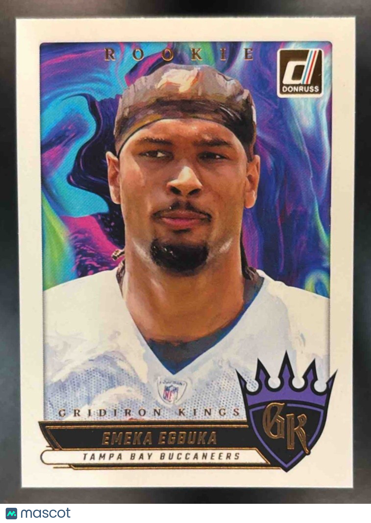 2025 Panini Donruss Emeka Egbuka Rookie Gridiron Kings RC Tampa Bay Buccaneers - Sports Cards