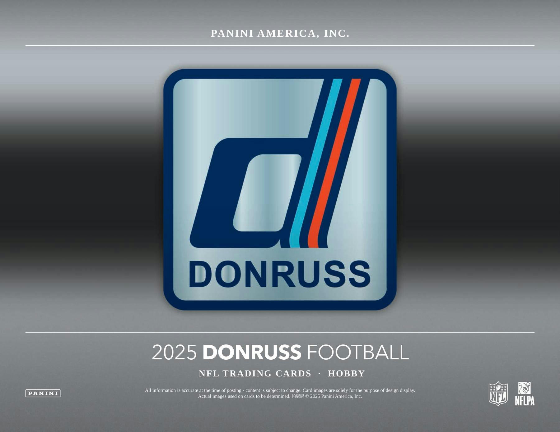 2025 Panini Donruss Football Hobby Box (1 Auto / 1 Mem) - NFL Hobby Box