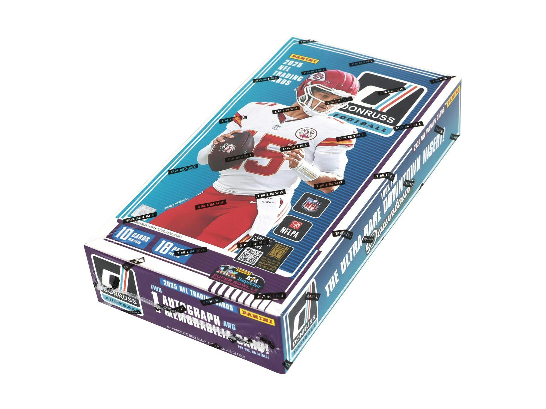 2025 Panini Donruss Football Hobby Box (1 Auto / 1 Mem) - NFL Hobby Box