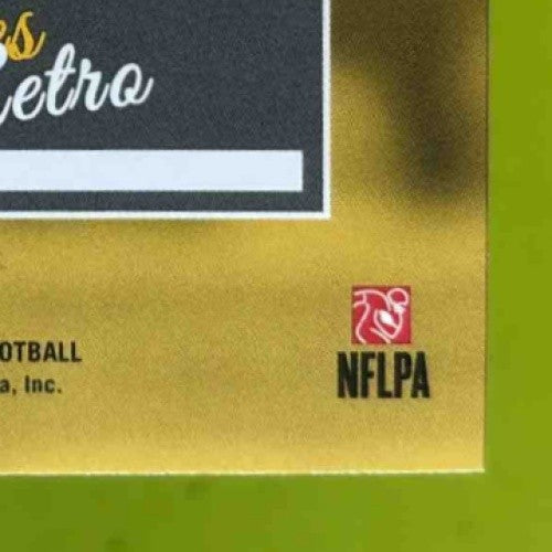 2025 Panini Donruss Kaleb Johnson Rated Rookie Retro #19 RC Pittsburgh Steelers - Sports Cards