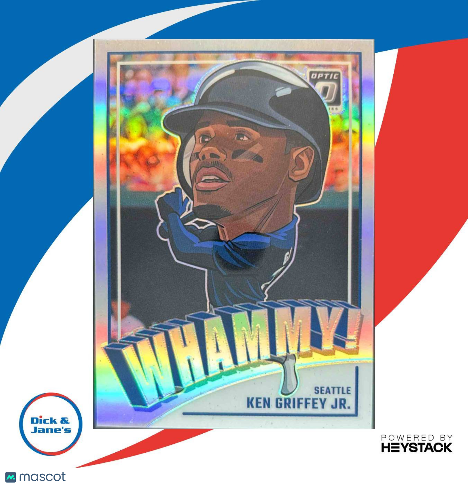 2025 Panini Donruss Ken Griffey Jr. Whammy! #3 Seattle Mariners - Sports Cards