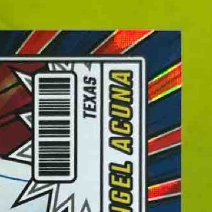 2025 Panini Donruss Luisangel Acuna Diamond Marvels Red Xplosion /99 RC Rangers - Sports Cards