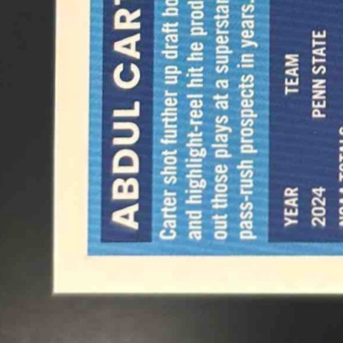 2025 Panini Donruss Optic Abdul Carter RC Neon Green /199 #300 New York Giants - Sports Cards