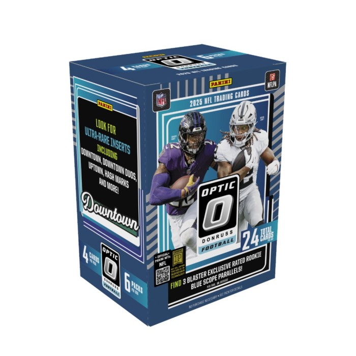 2025 Panini Donruss Football NFL Blaster Box (11 Rated