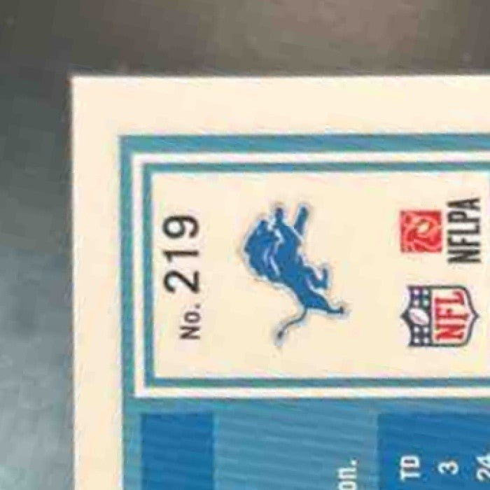 2025 Panini Donruss Optic Isaac TeSlaa Orange Prizm /299 #219 Detroit Lions - Sports Cards