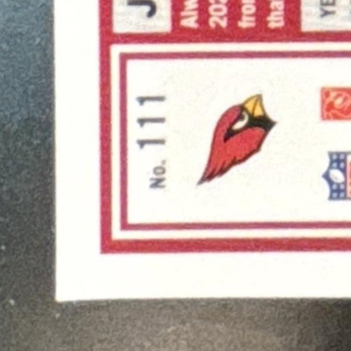 2025 Panini Donruss Optic James Conner Blue Prizm /249 #111 Arizona Cardinals - Sports Cards