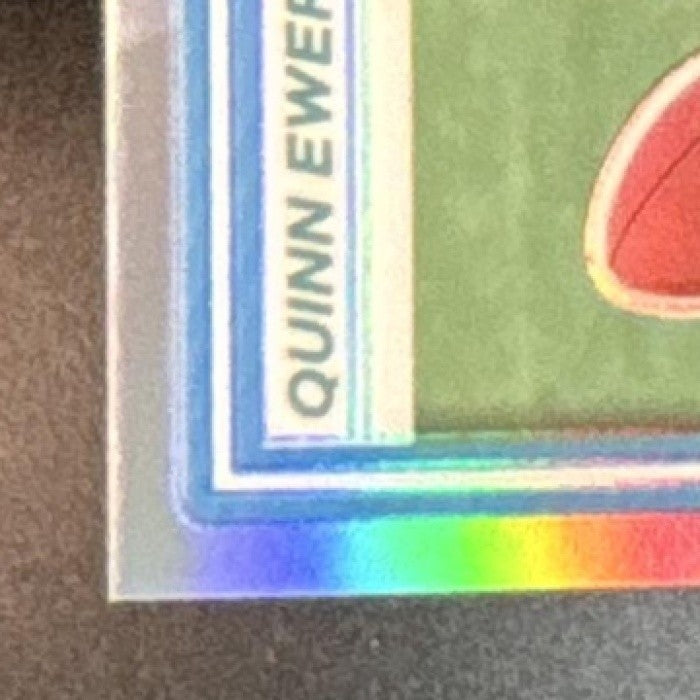 2025 Panini Donruss Optic Quinn Ewers RPS Auto Holo /199 #213 Miami Dolphins - Sports Cards