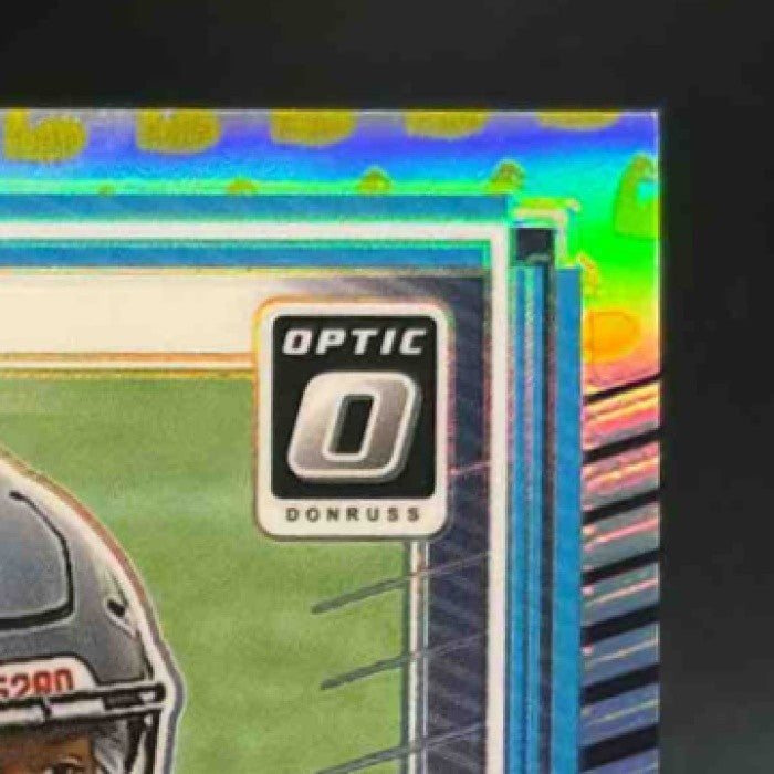 2025 Panini Donruss Optic RJ Harvey Flex Prizm RC /199 #208 Denver Broncos - Sports Cards