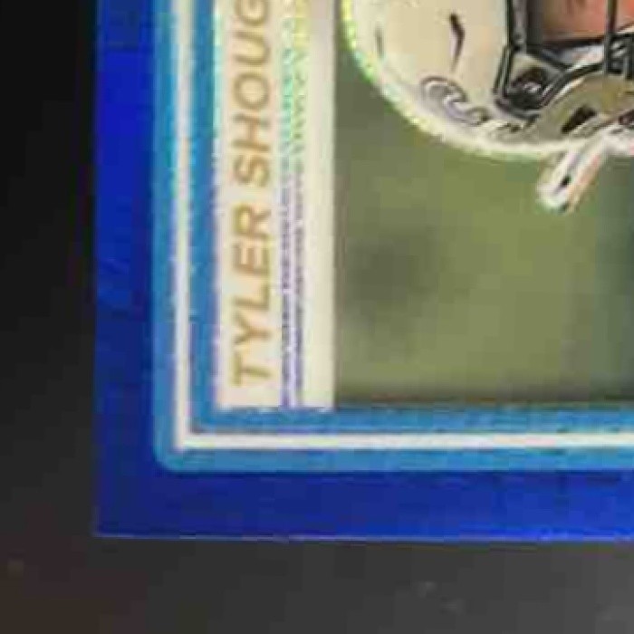 2025 Panini Donruss Optic Tyler Shough Blue Hyper Prizm #223 New Orleans Saints - Sports Cards