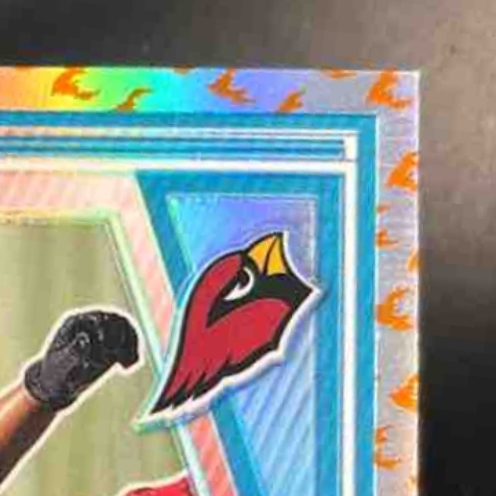 2025 Panini Donruss Optic Will Johnson Fire Emoji RC #247 Arizona Cardinals - Sports Cards