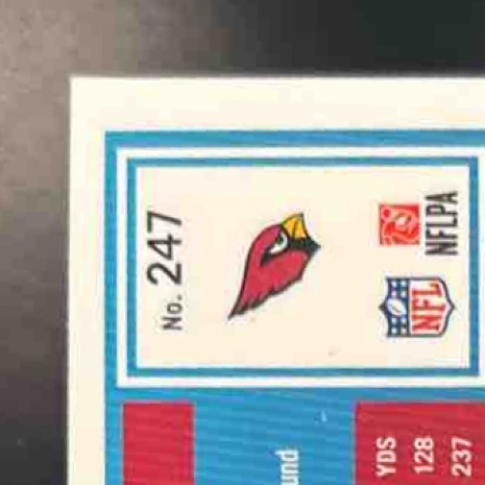 2025 Panini Donruss Optic Will Johnson Fire Emoji RC #247 Arizona Cardinals - Sports Cards